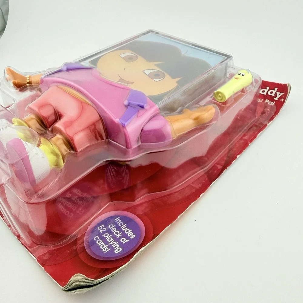 Vintage Nick Jr Dora the Explorer Nickelodeon Playing Cards Deck Buddy Holder‎ N